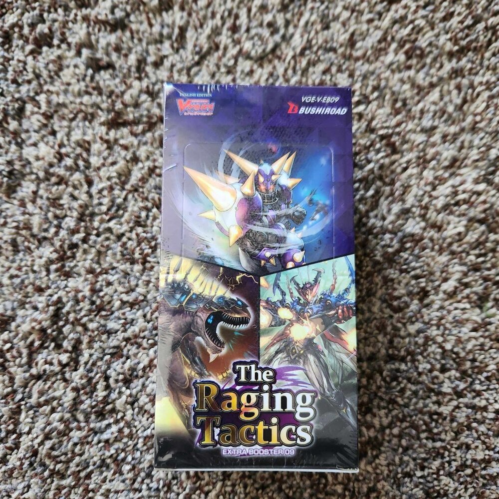 Cardfight Vanguard The Raging Tactics VGE-V-EB09 Booster Box - New
